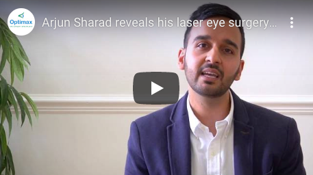 Arjun Sharad reveals his laser eye surgery experience at Optimax