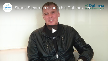 Simon Stearman shares his Optimax Lens Surgery experience