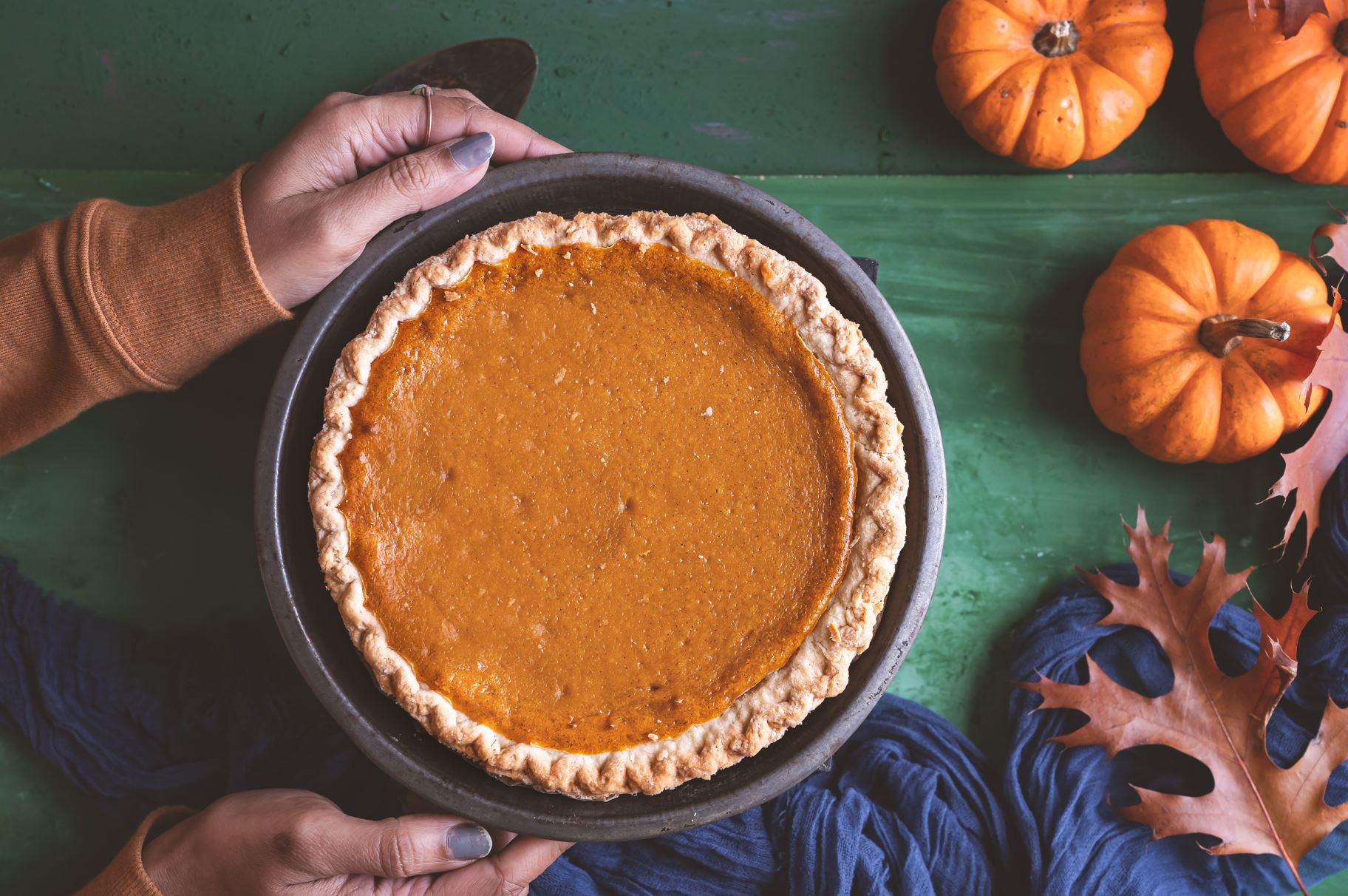 Eye health pumpkin pie